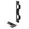Prime-Line Door Strike, 5-1/2 in., Hole Center, Matte Black Finish (Single Pack) U 11452 - alternate 1